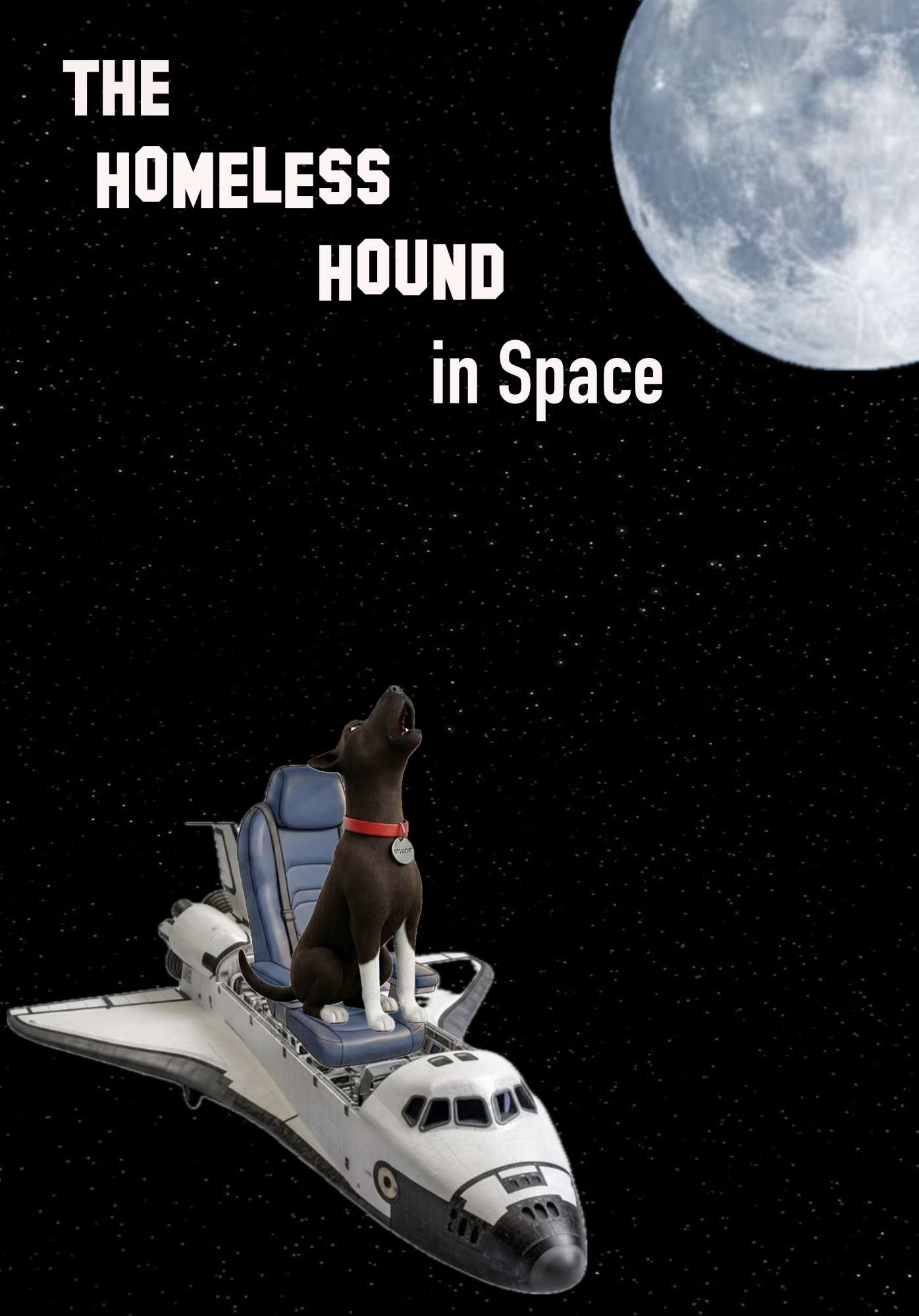 The Homeless Hound in Space — cover