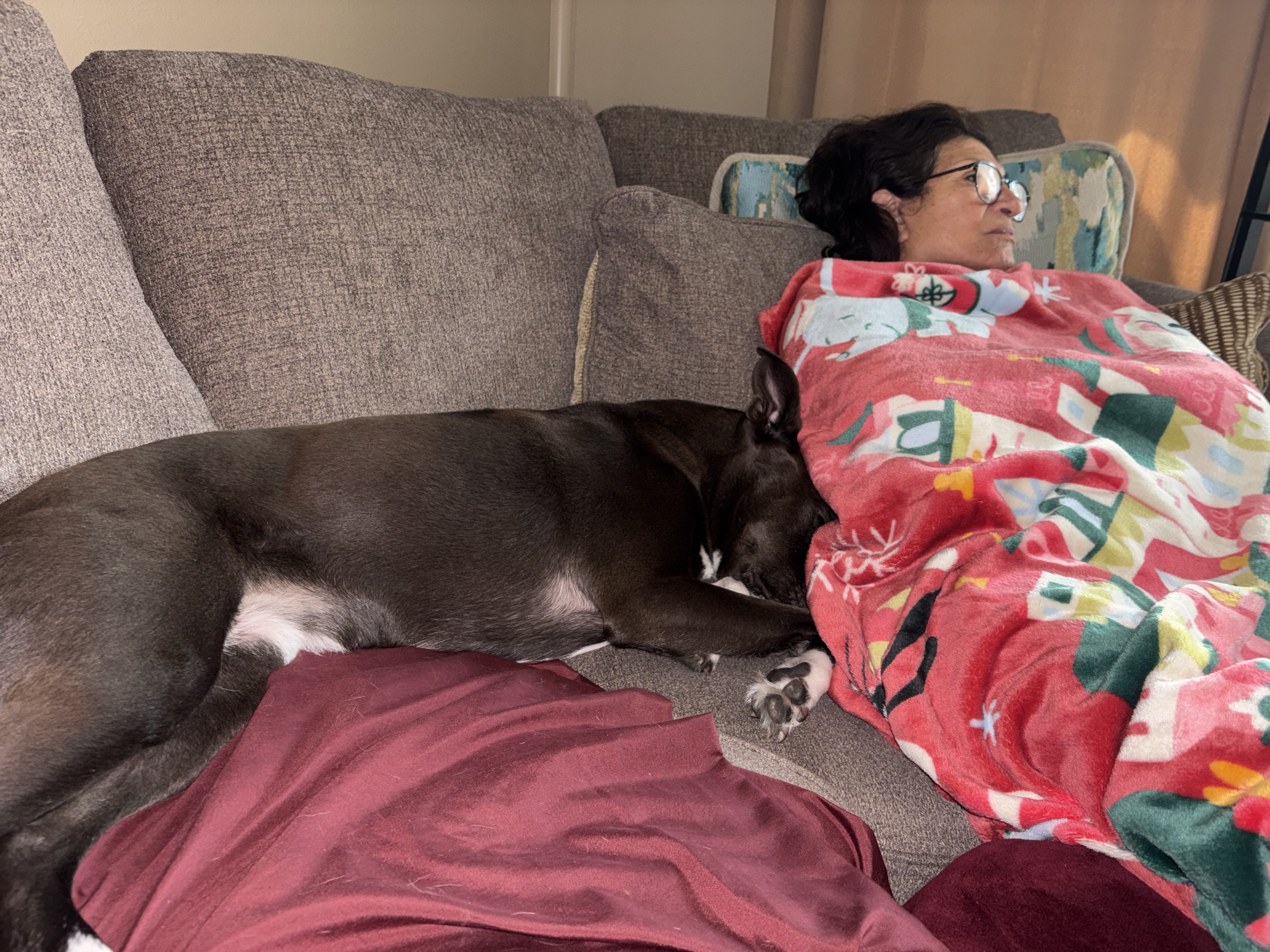Jaimo with his madre